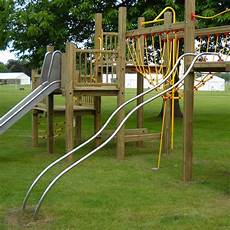 Metal Playground Slide