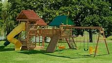 Playhouse Swing Set