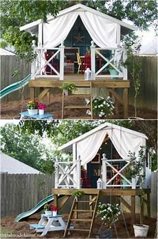 Playhouse Swing Set