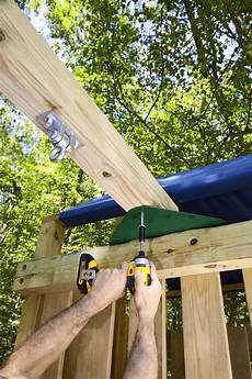 Swing Set With Sandbox