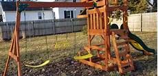 Swing Set With Sandbox