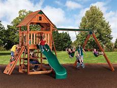 Wooden Outdoor Playset