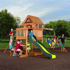 Wooden Outdoor Playset