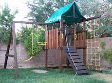 Wooden Playground Game Elements